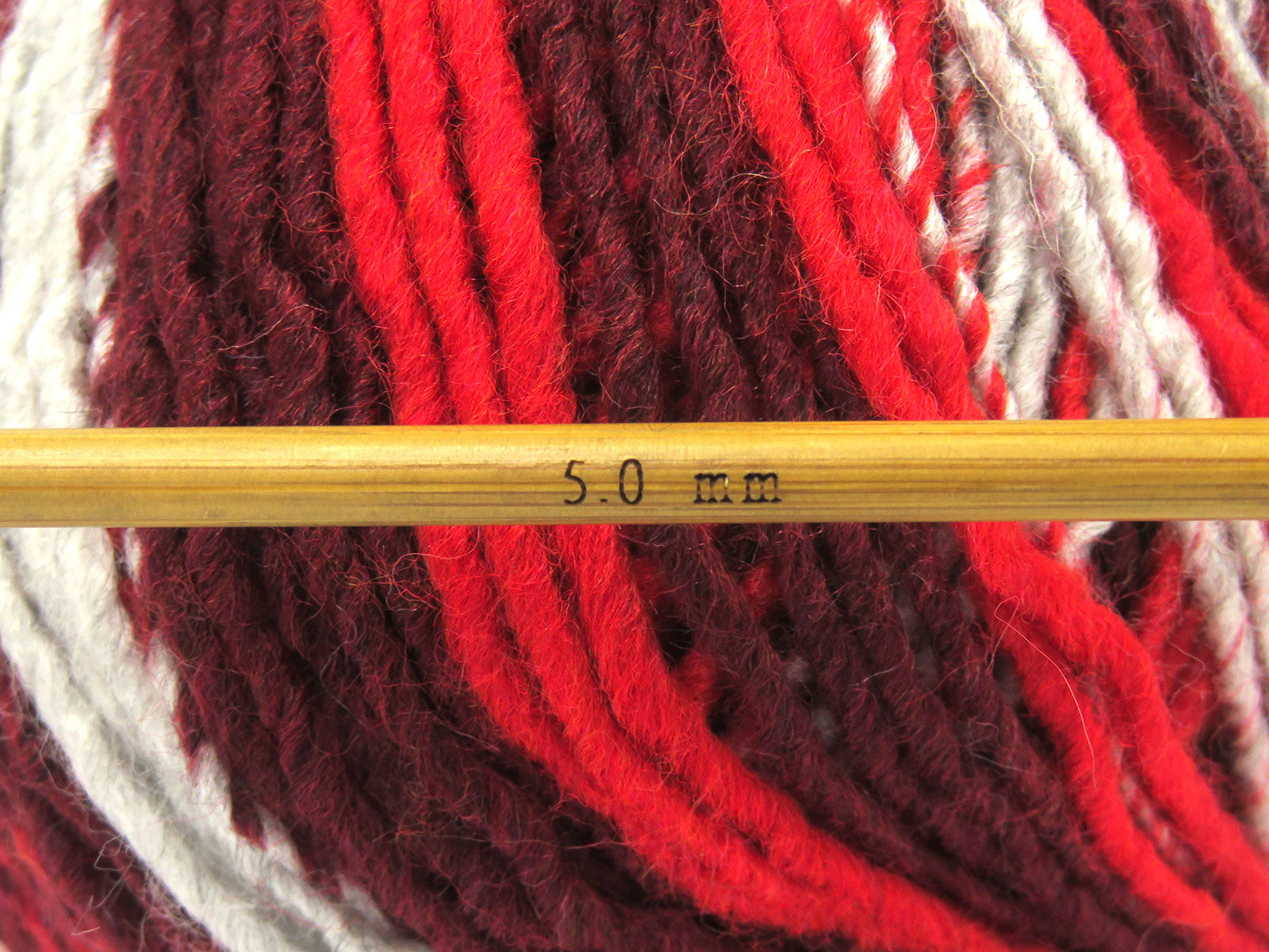 Anatolia Wool Cord Red, Burgundy, Light Grey fnt2-83961