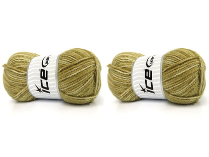 Jeans Wool Bulky Light Brown Melange fnt2-83964