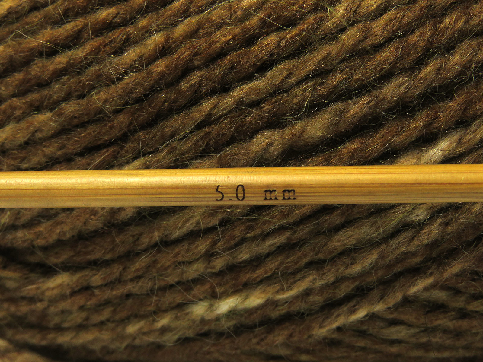 Jeans Wool Bulky Brown Melange fnt2-83965