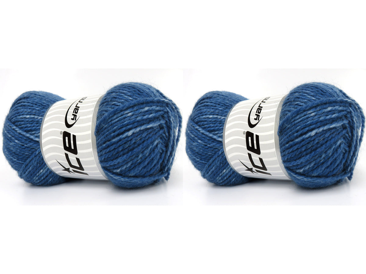 Jeans Wool Bulky Teal Melange fnt2-83972