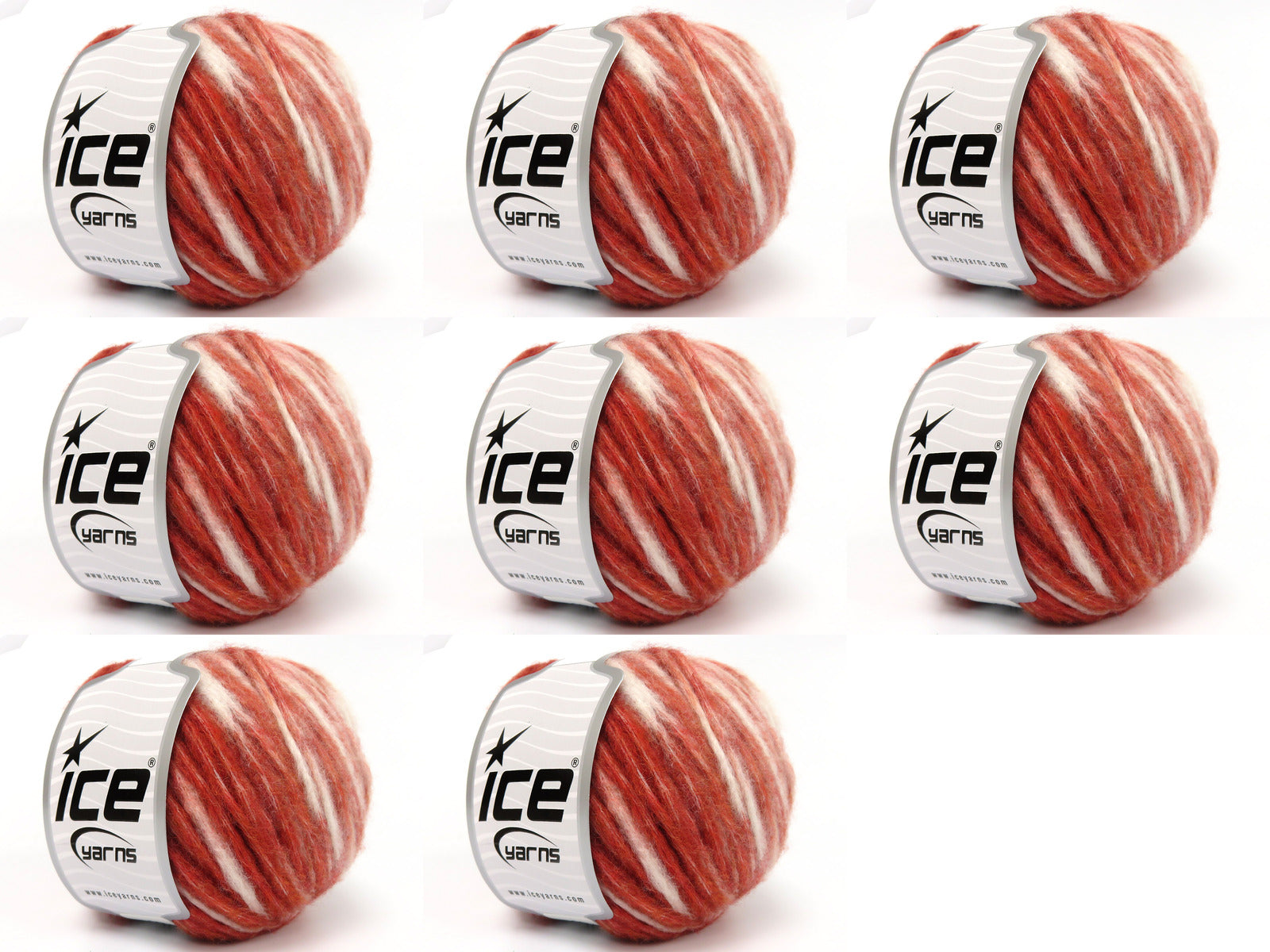 Air Wool Spots Dark Orange, White fnt2-83982