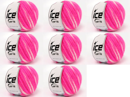 Air Wool Spots Neon Pink, White fnt2-83985