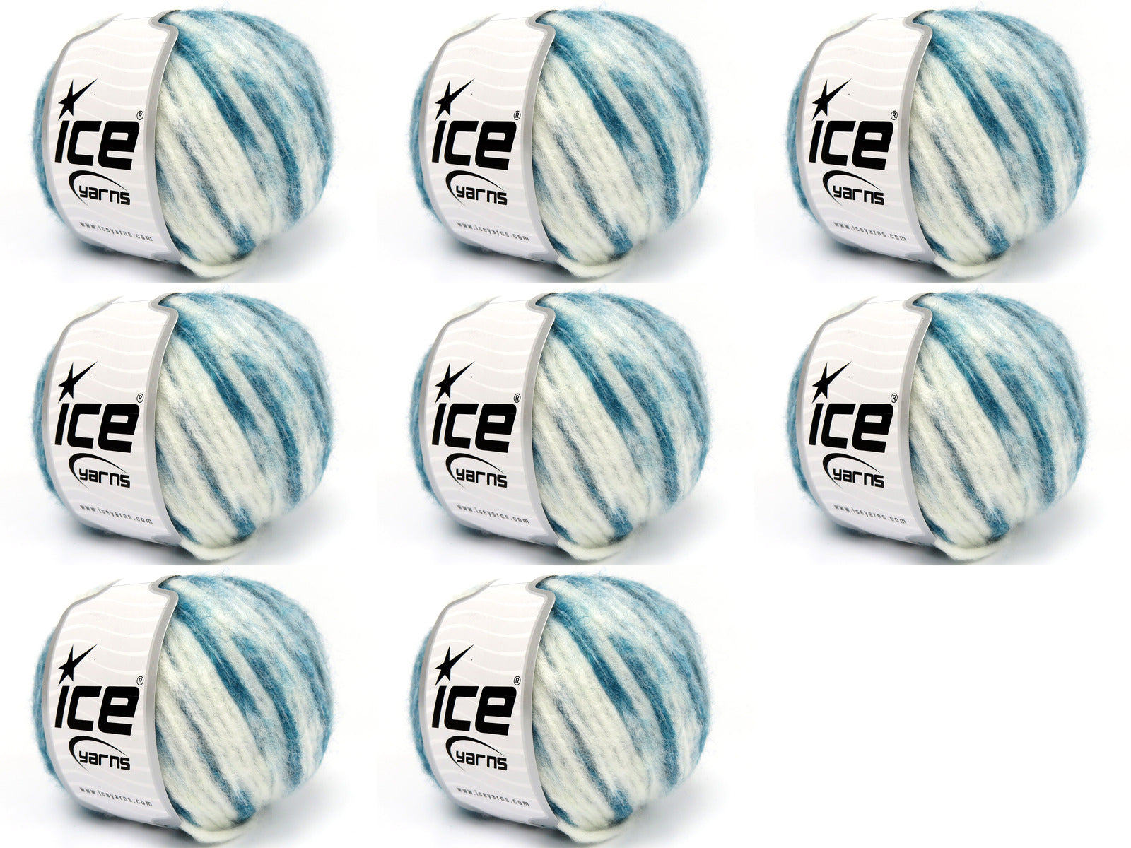 Air Wool Spots Teal, White fnt2-83989