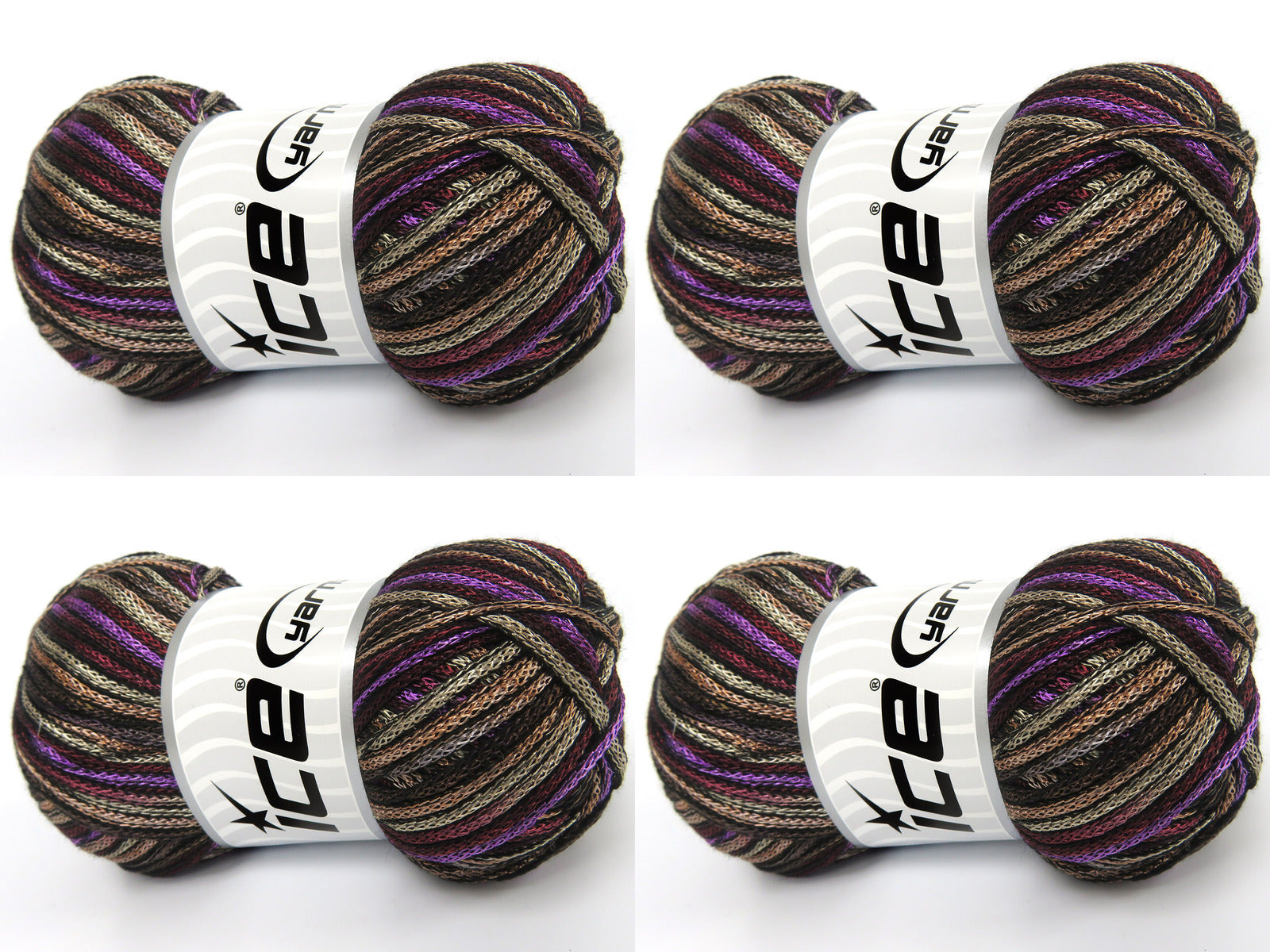 Starry Night Brown Shades, Copper, Lilac fnt2-84007