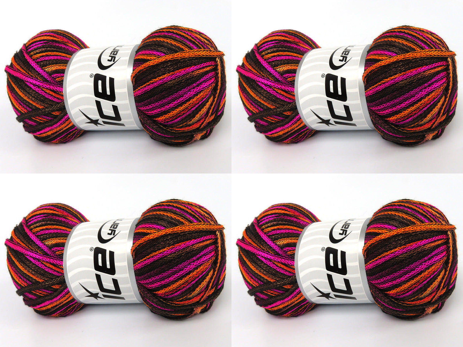 Starry Night Neon Pink, Neon Orange, Brown fnt2-84014