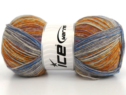 Sock Spray Grey Shades, Lilac, Gold, Blue fnt2-84023