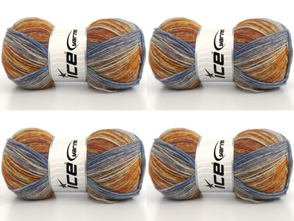 Sock Spray Grey Shades, Lilac, Gold, Blue fnt2-84023