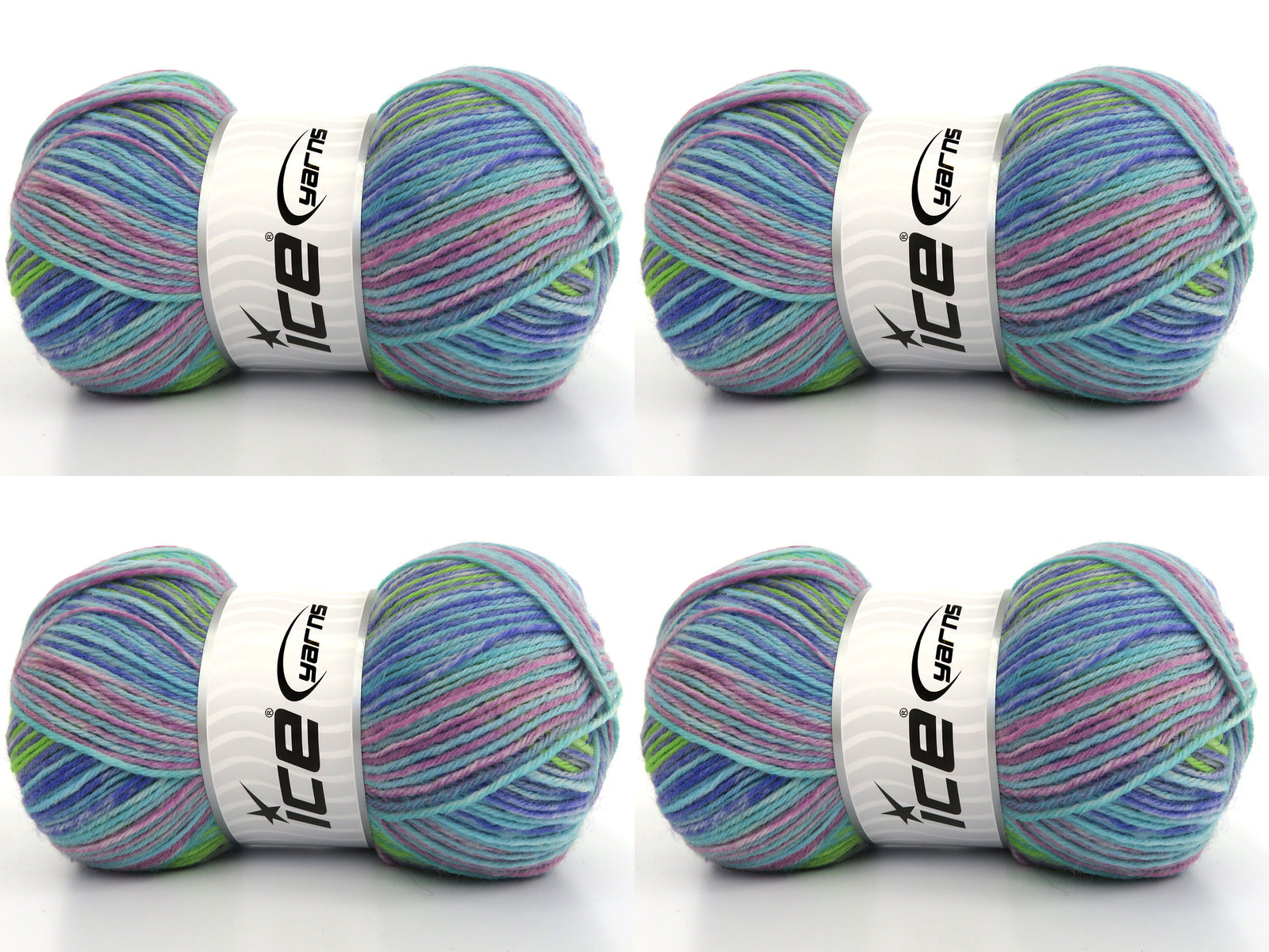Sock Spray Turquoise, Lilac, Pink, Green fnt2-84024