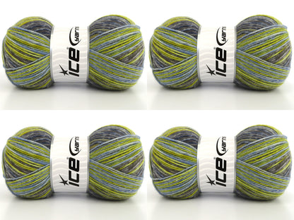 Sock Spray Grey Shades, Blue, Green fnt2-84025