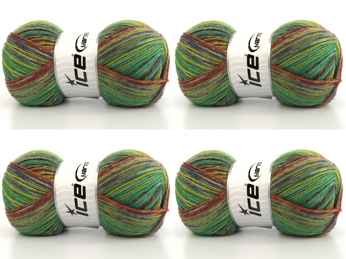 Sock Spray Green Shades, Orange, Blue, Grey, Brown fnt2-84026