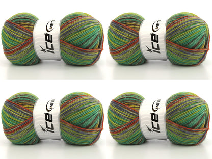 Sock Spray Green Shades, Orange, Blue, Grey, Brown fnt2-84026