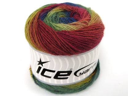 Cakes Magic Sock Green Shades, Burgundy Shades, Blue fnt2-84028