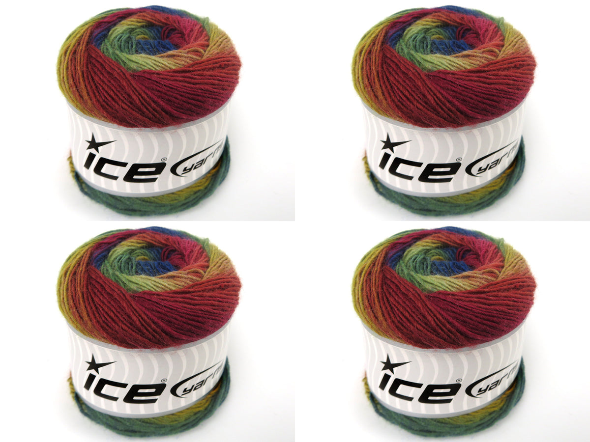 Cakes Magic Sock Green Shades, Burgundy Shades, Blue fnt2-84028