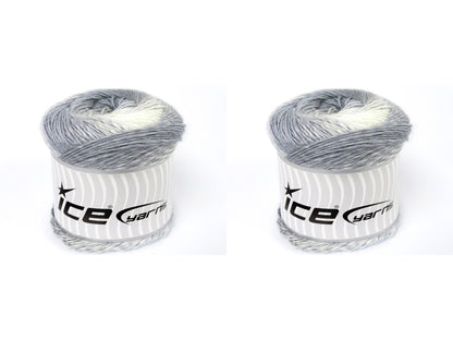 Cakes Magic Wool Grey Shades, Ecru, Light Blue fnt2-84040