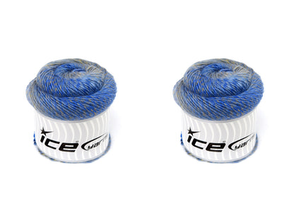 Cakes Magic Wool Blue Shades, Gold fnt2-84041
