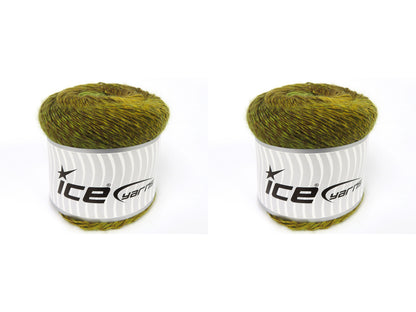 Cakes Magic Wool Green shades, Brown fnt2-84049