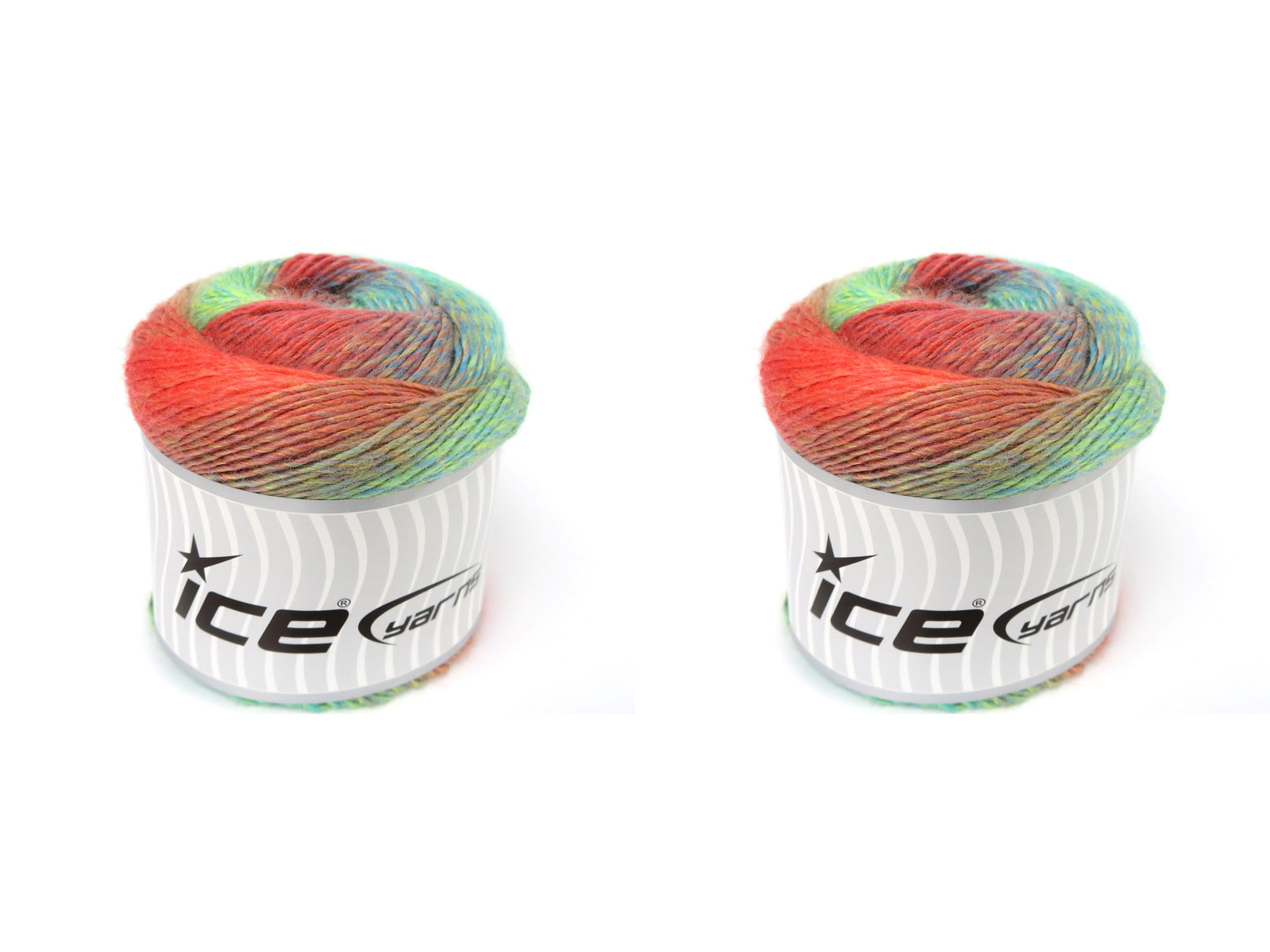 Cakes Magic Wool Green Shades, Salmon Shades, Grey fnt2-84055