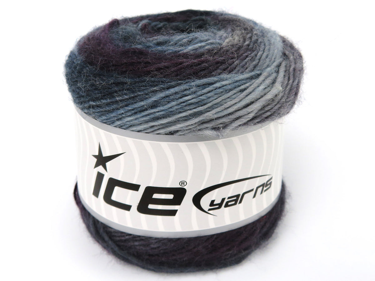 Magic Wool De Luxe Grey Shades, Blue Shades, Maroon fnt2-84056