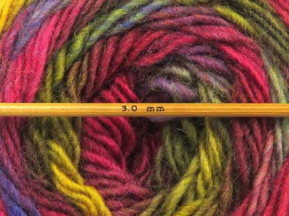 Magic Wool De Luxe Green Shades, Pink, Burgundy, Blue fnt2-84060