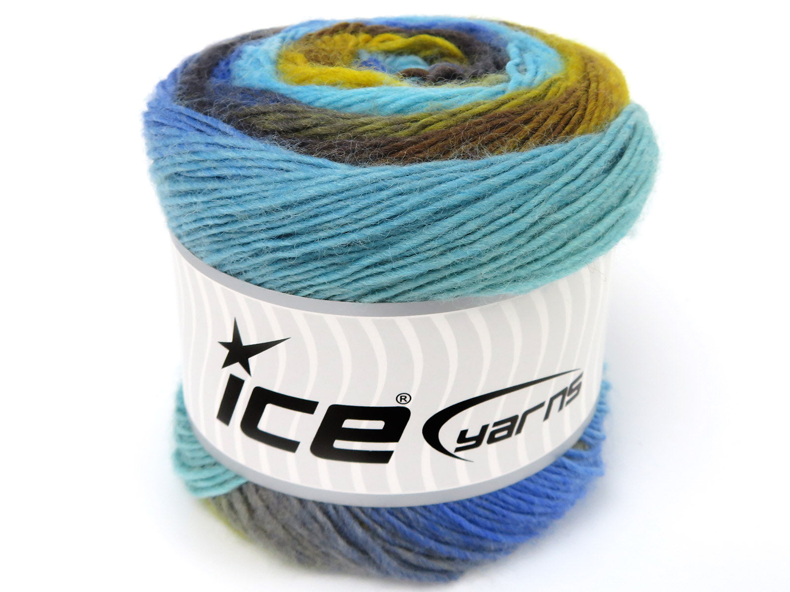 Magic Wool De Luxe Grey, Turquoise, Blue, Gold, Brown fnt2-84064