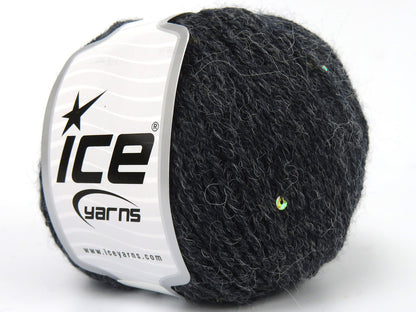 Alpaca Paillette Anthracite Black fnt2-84073