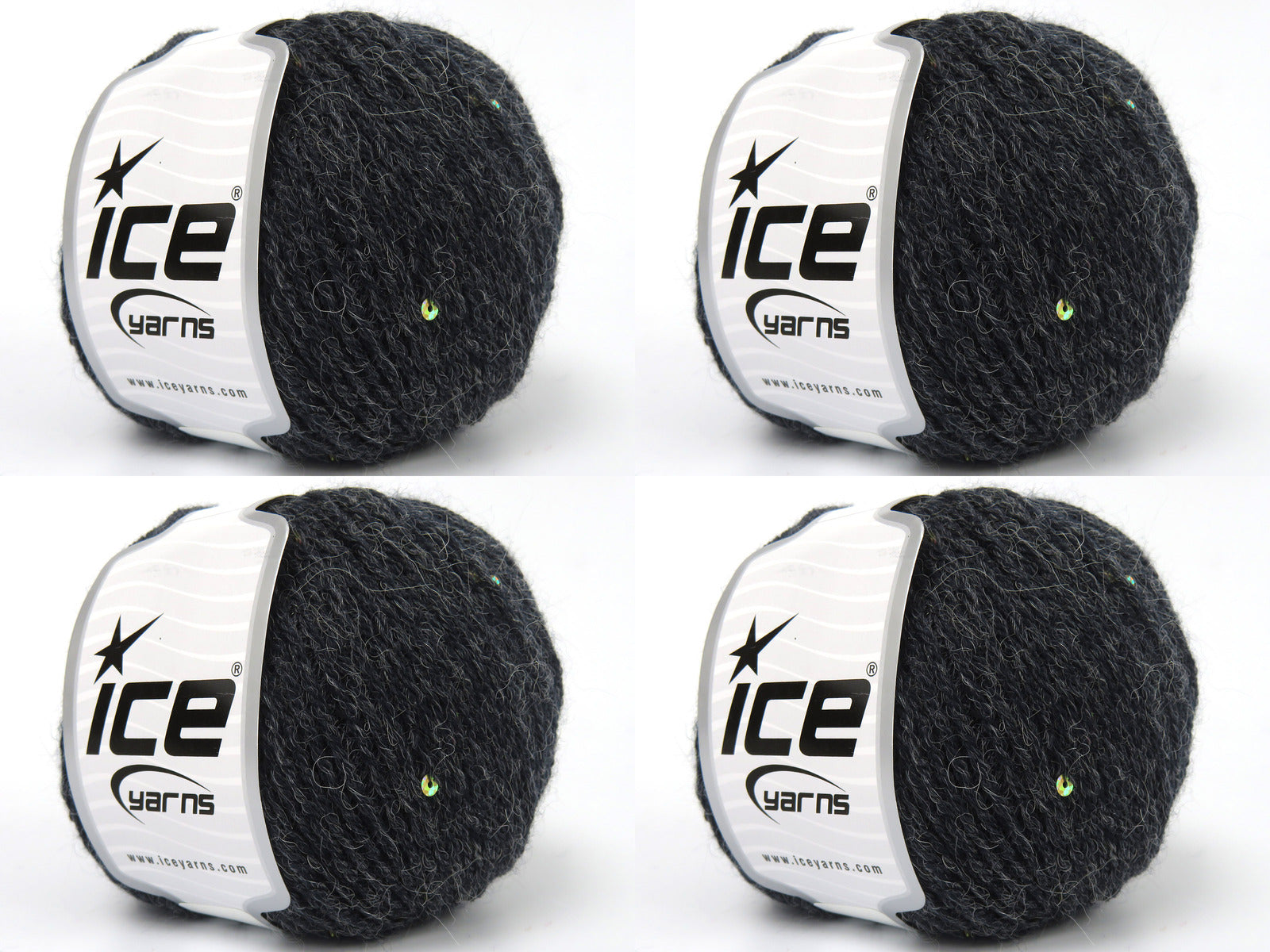 Alpaca Paillette Anthracite Black fnt2-84073