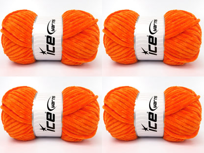 Chenille Baby Neon Orange fnt2-84077