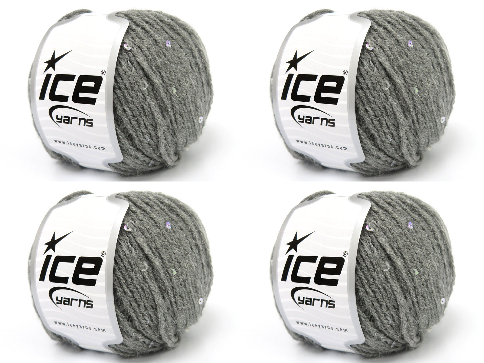 Alpaca Paillette Grey fnt2-84078