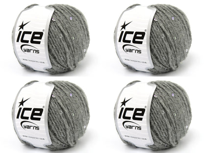 Alpaca Paillette Grey fnt2-84078