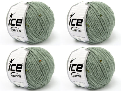 Alpaca Paillette Water Green fnt2-84079