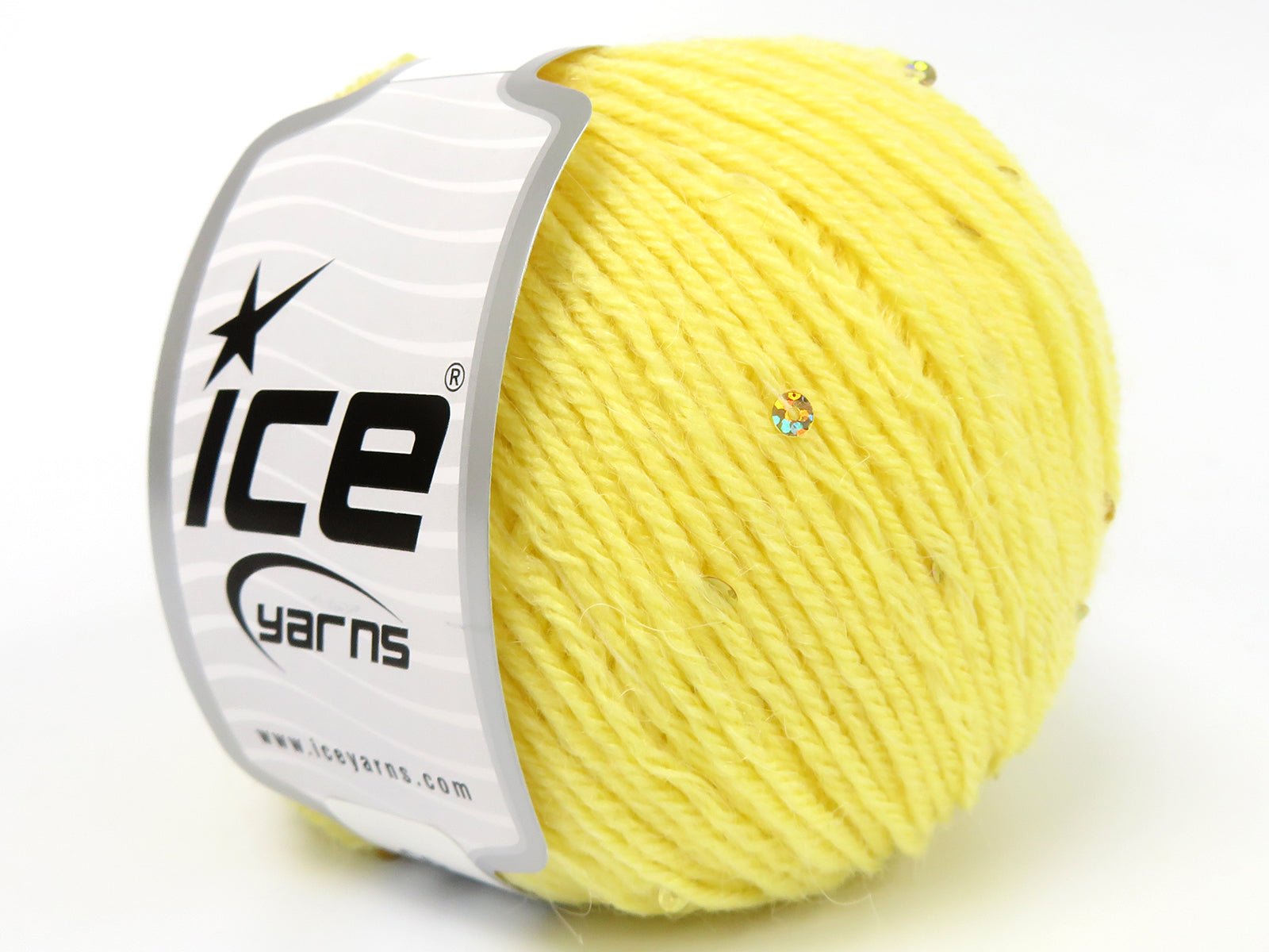 Alpaca Paillette Light Yellow fnt2-84080