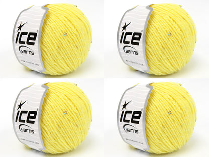 Alpaca Paillette Light Yellow fnt2-84080