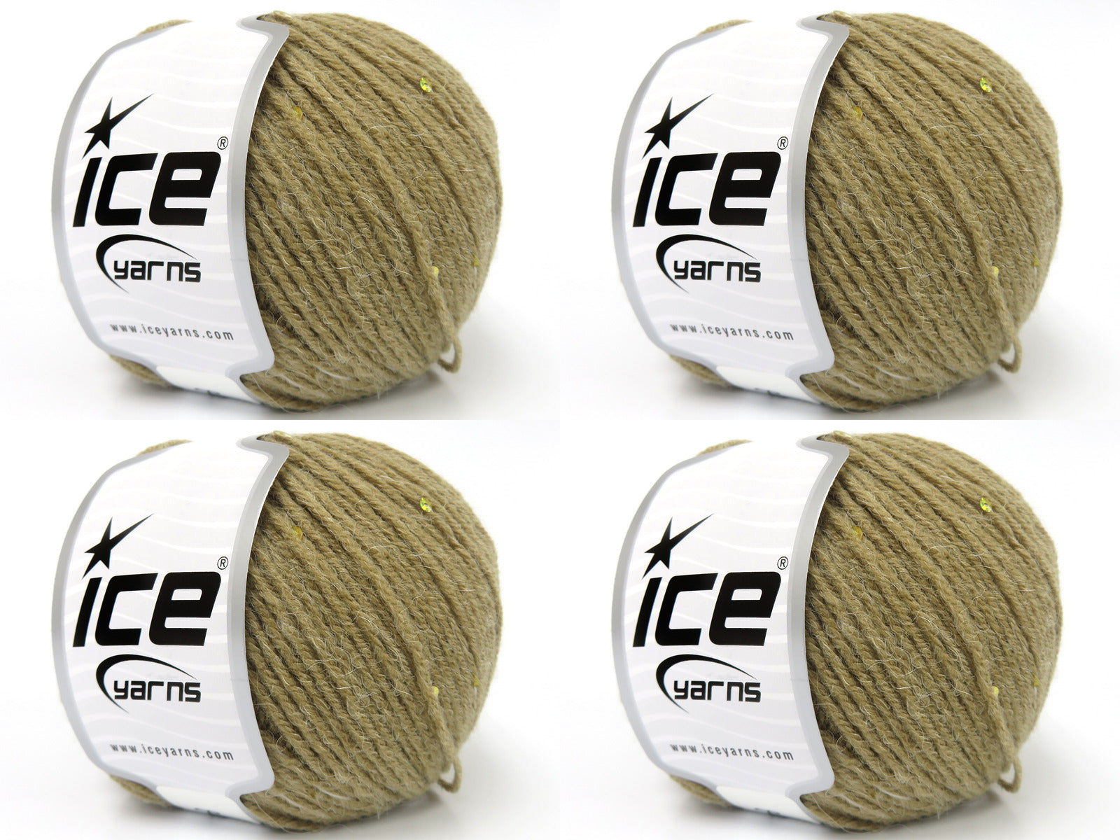 Alpaca Paillette Light Camel fnt2-84081