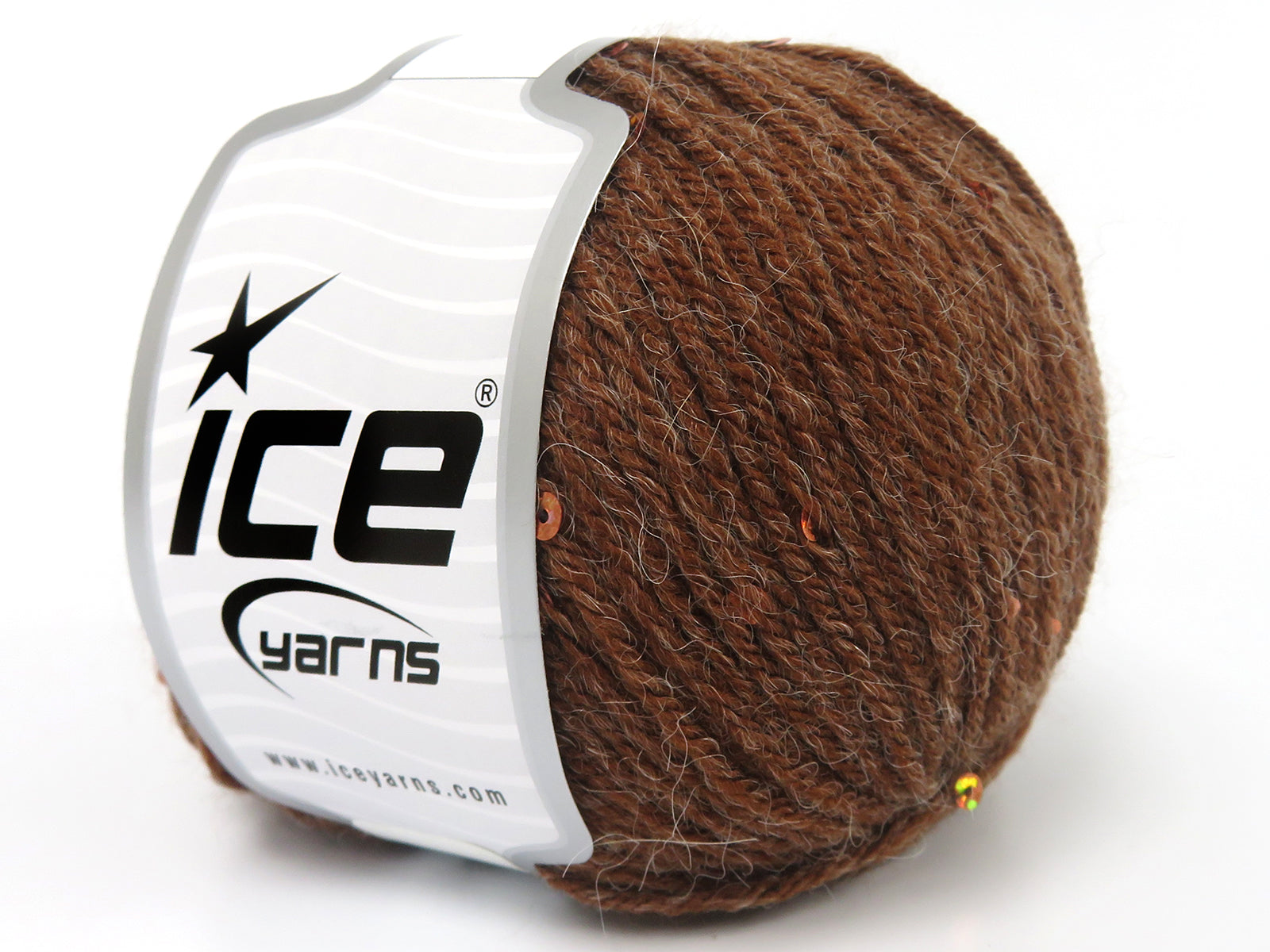 Alpaca Paillette Brown fnt2-84082