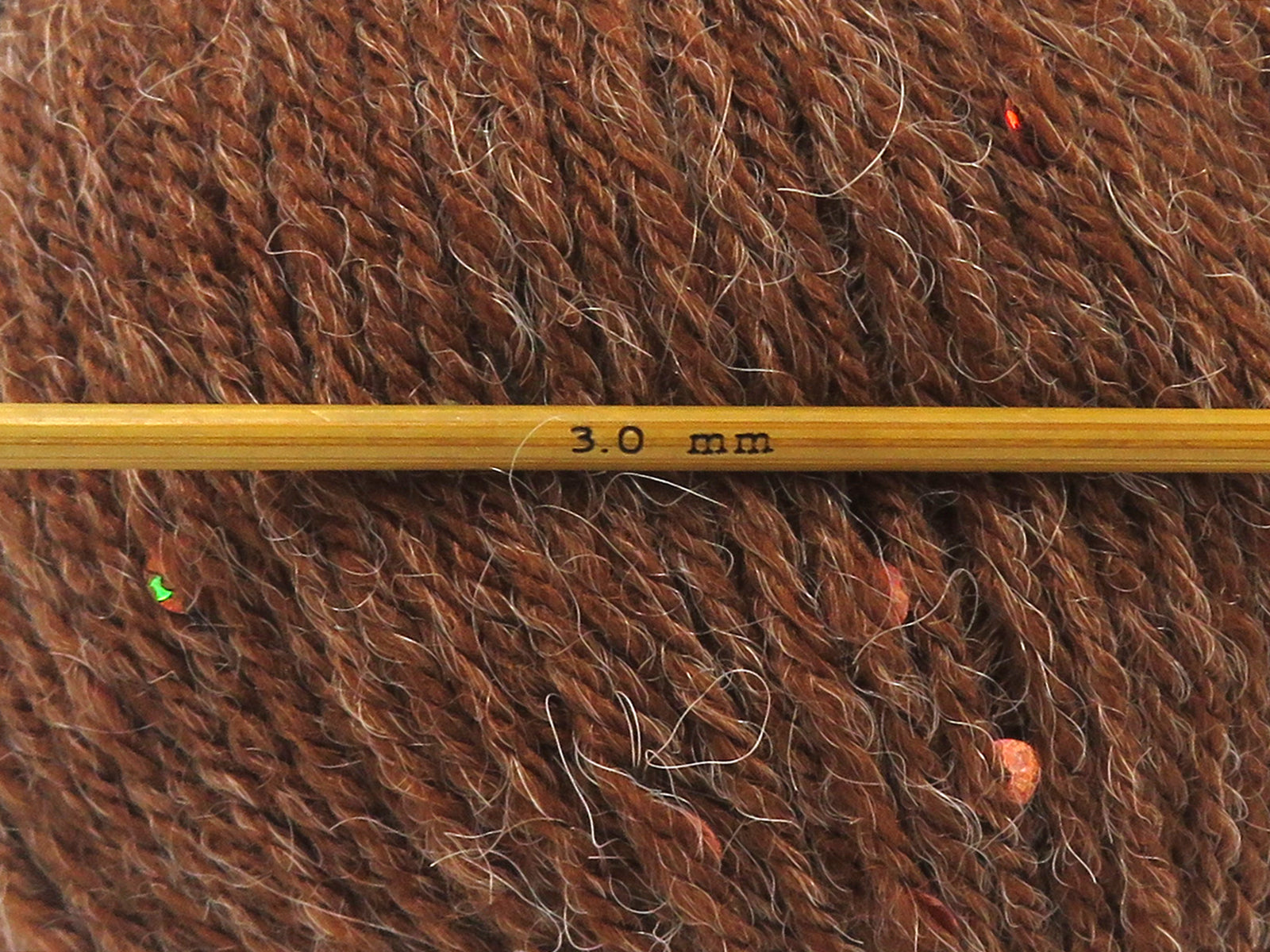 Alpaca Paillette Brown fnt2-84082