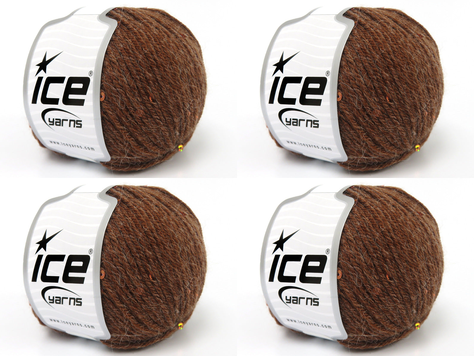 Alpaca Paillette Brown fnt2-84082