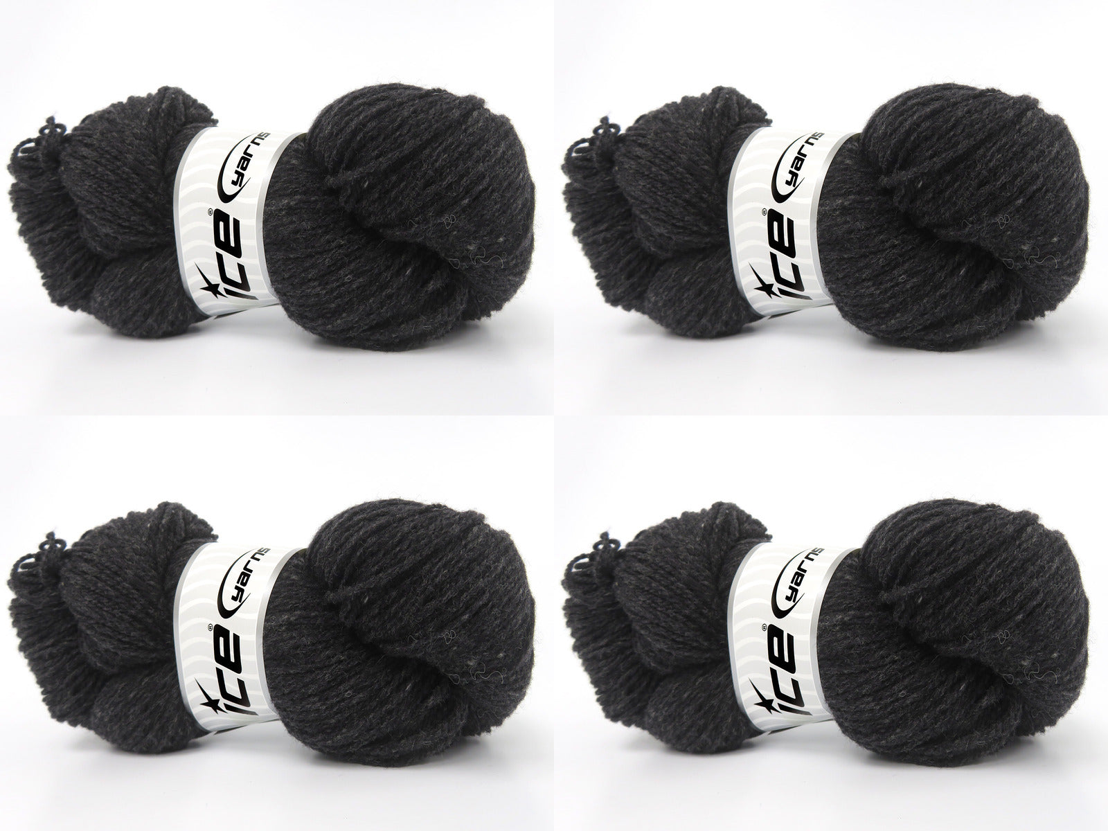 Organic Merino Wool Anthracite Black fnt2-84089