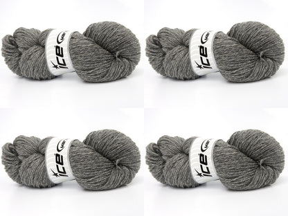 Organic Merino Wool Light Grey fnt2-84092