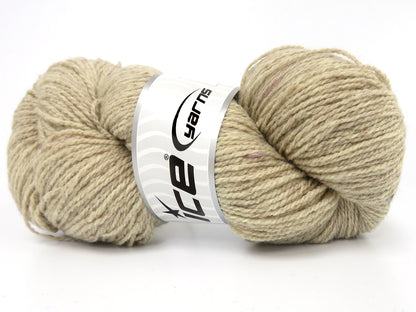 Organic Merino Wool Beige, Cream fnt2-84095