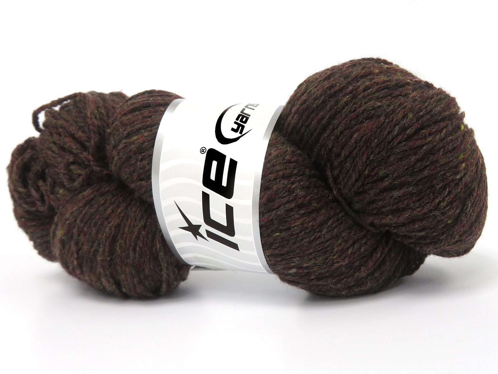 Organic Merino Wool Dark Brown, Copper, Khaki fnt2-84096