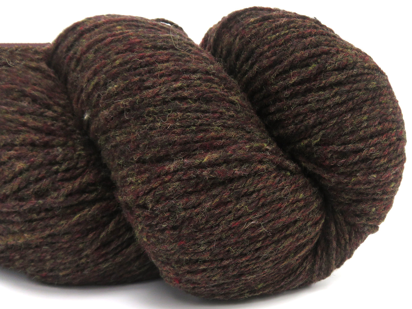 Organic Merino Wool Dark Brown, Copper, Khaki fnt2-84096