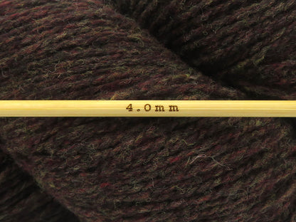 Organic Merino Wool Dark Brown, Copper, Khaki fnt2-84096