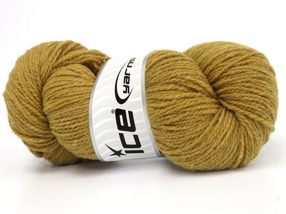Organic Merino Wool Light Camel fnt2-84098