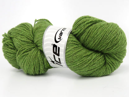 Organic Merino Wool Pistachio Green fnt2-84103