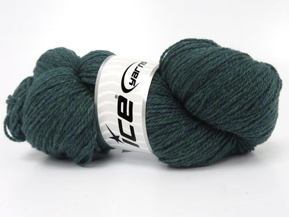 Organic Merino Wool Teal, Green fnt2-84104