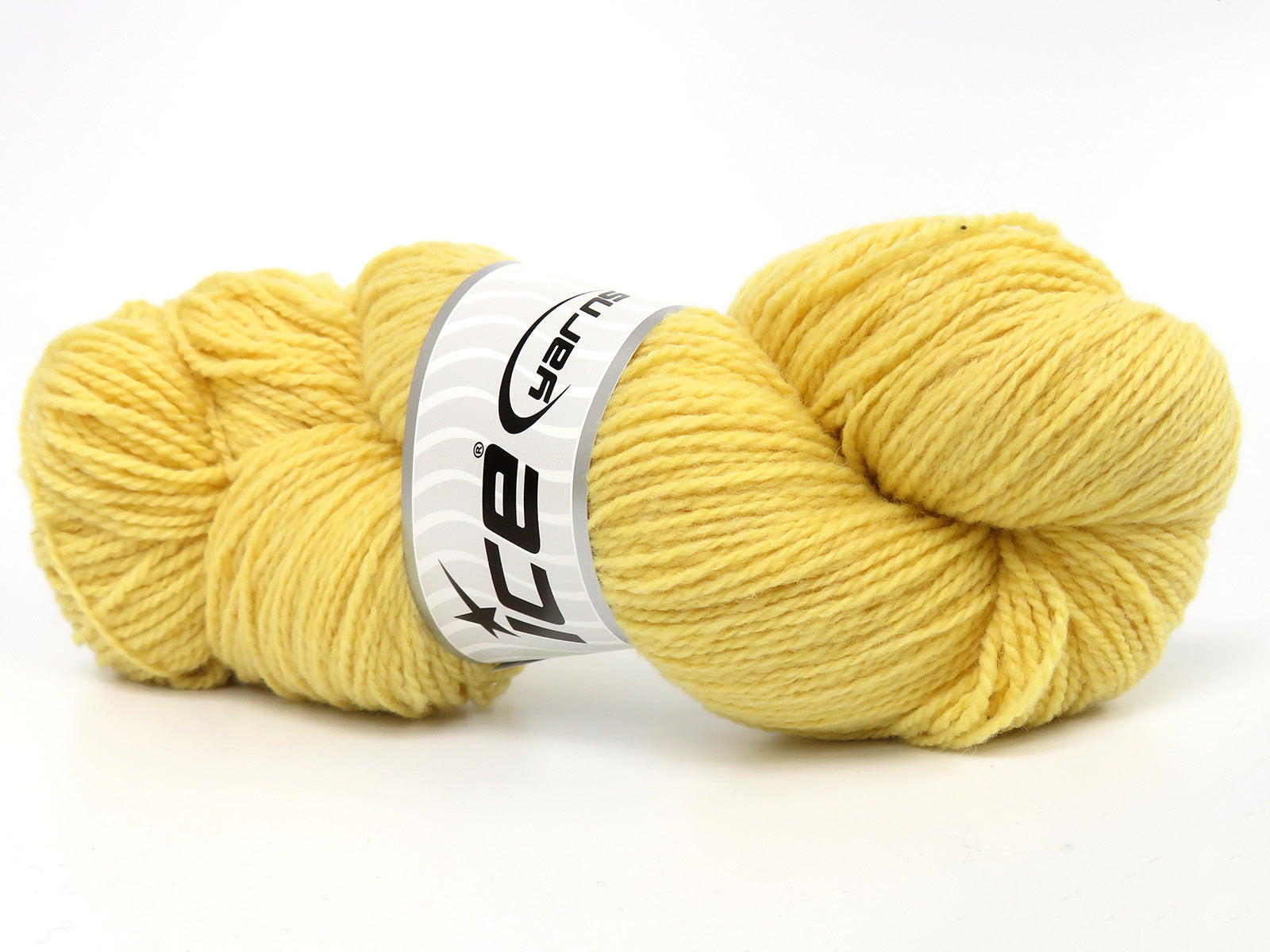 Organic Merino Wool Lemon Yellow fnt2-84106