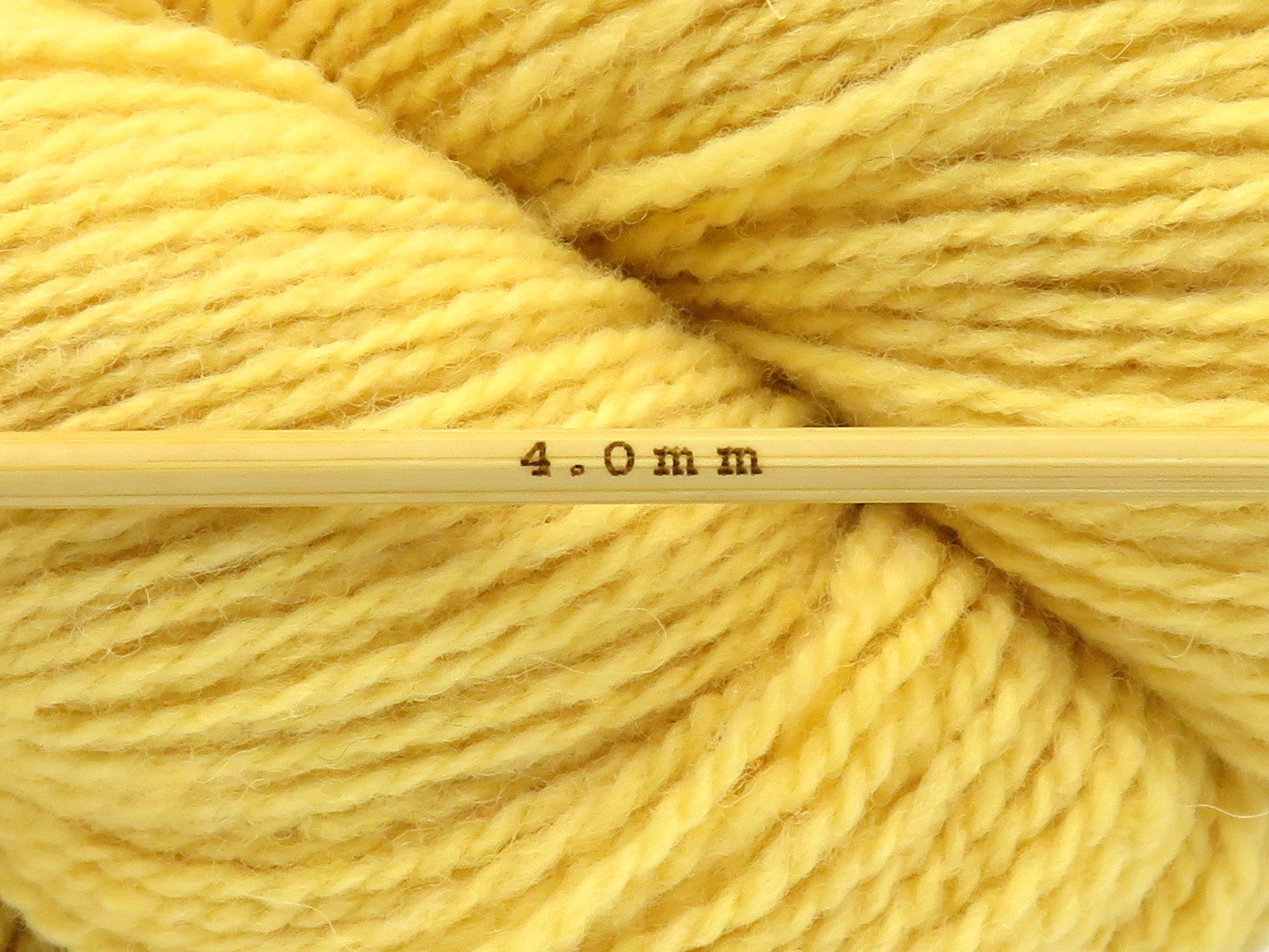 Organic Merino Wool Lemon Yellow fnt2-84106