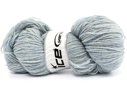 Organic Merino Wool Light Blue, White fnt2-84114