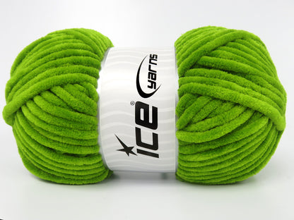 Chenille Baby Bright Green fnt2-84119