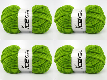 Chenille Baby Bright Green fnt2-84119